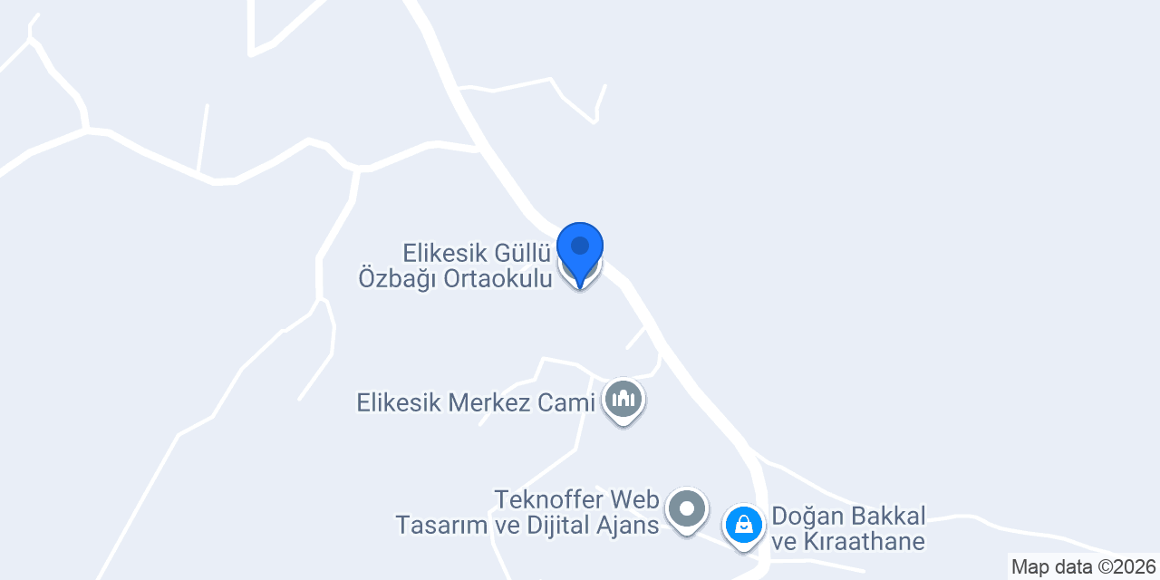 Elikesik Güllü Özbağı Ortaokulu konumu
