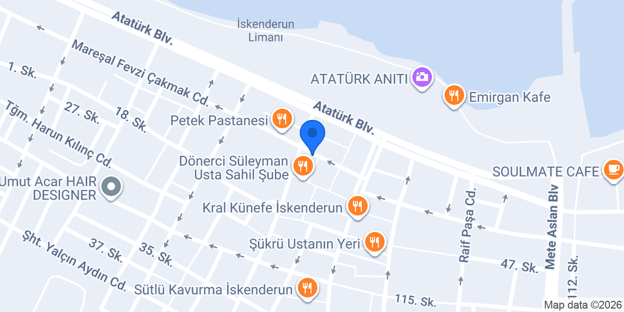 BAYINDIR HUKUK BÜROSU konumu