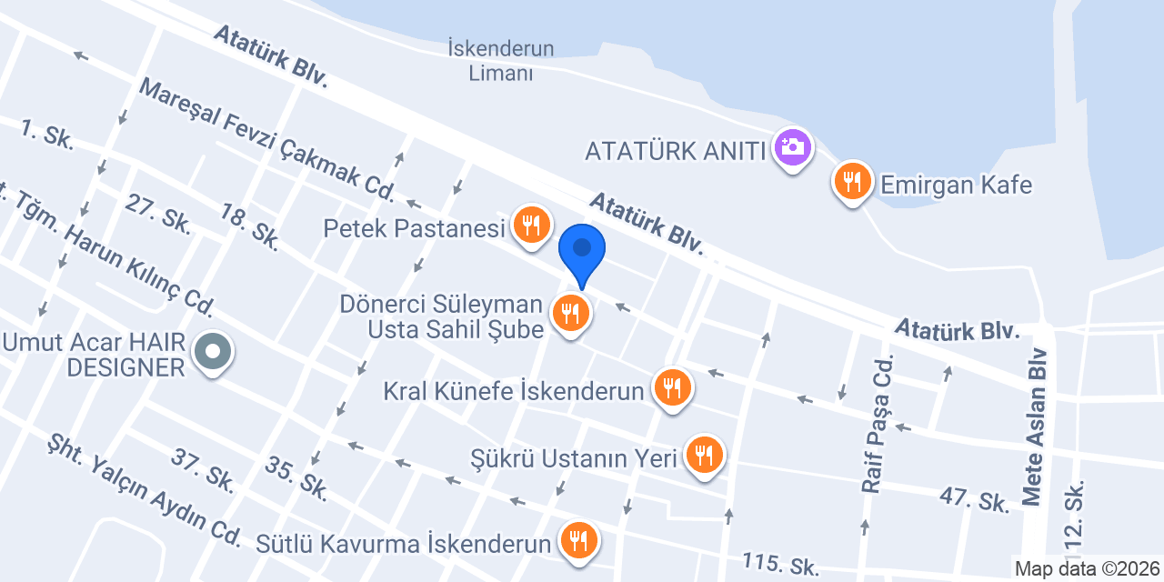UZMAN TURİZM İSK konumu