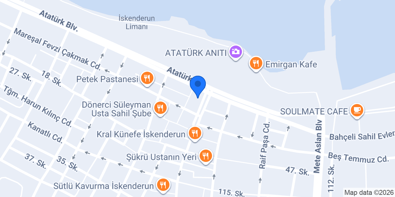 İskenderun Anıt Taksi konumu