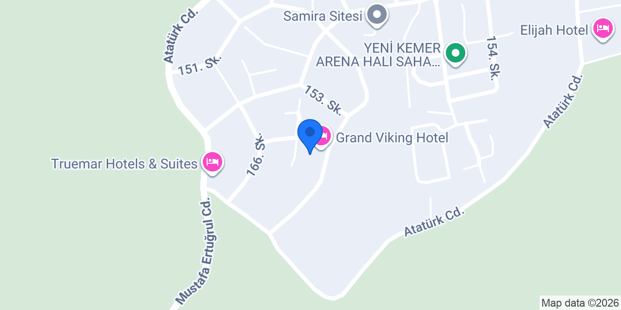 Grand viking hamam konumu