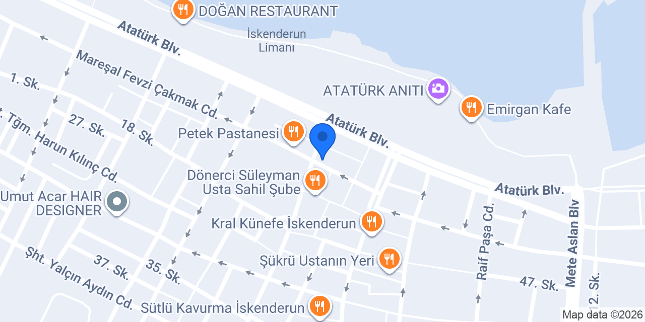 Türkiye İş Bankası konumu