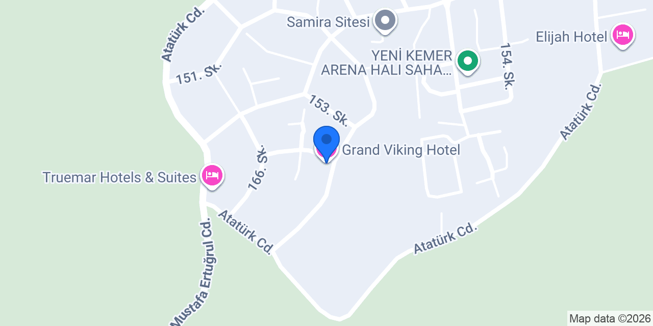 Grand Viking Hotel konumu