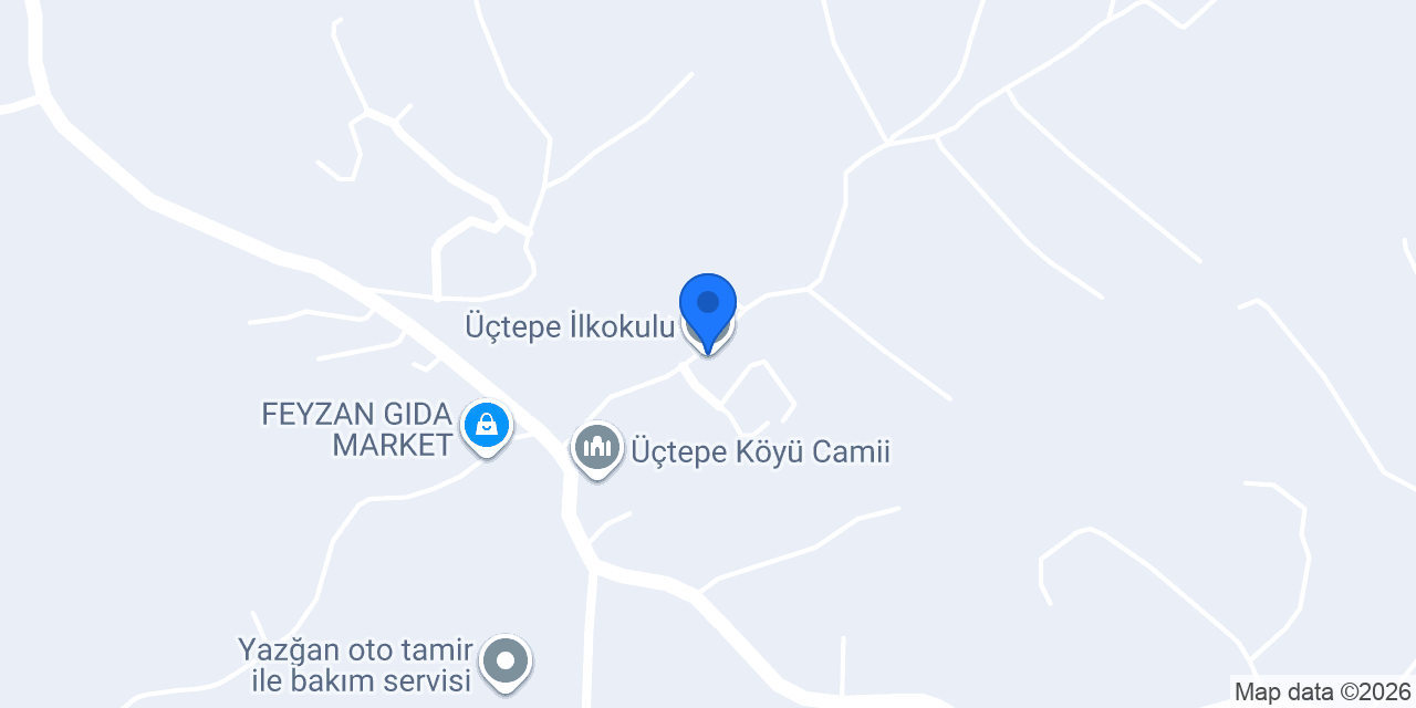 Üçtepe İlkokulu konumu