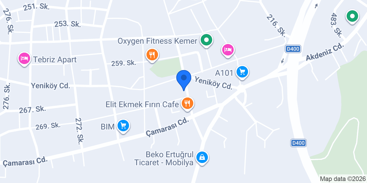 PERFONMANCE GALERİ konumu