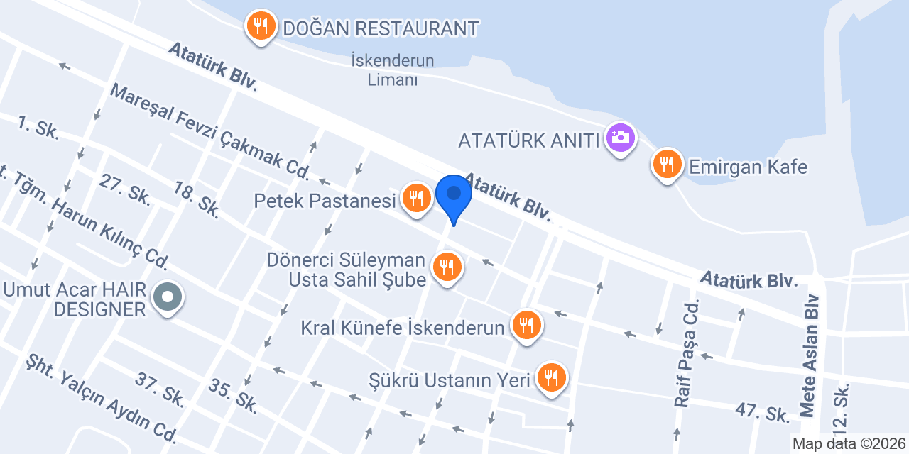 Koru Cafe konumu