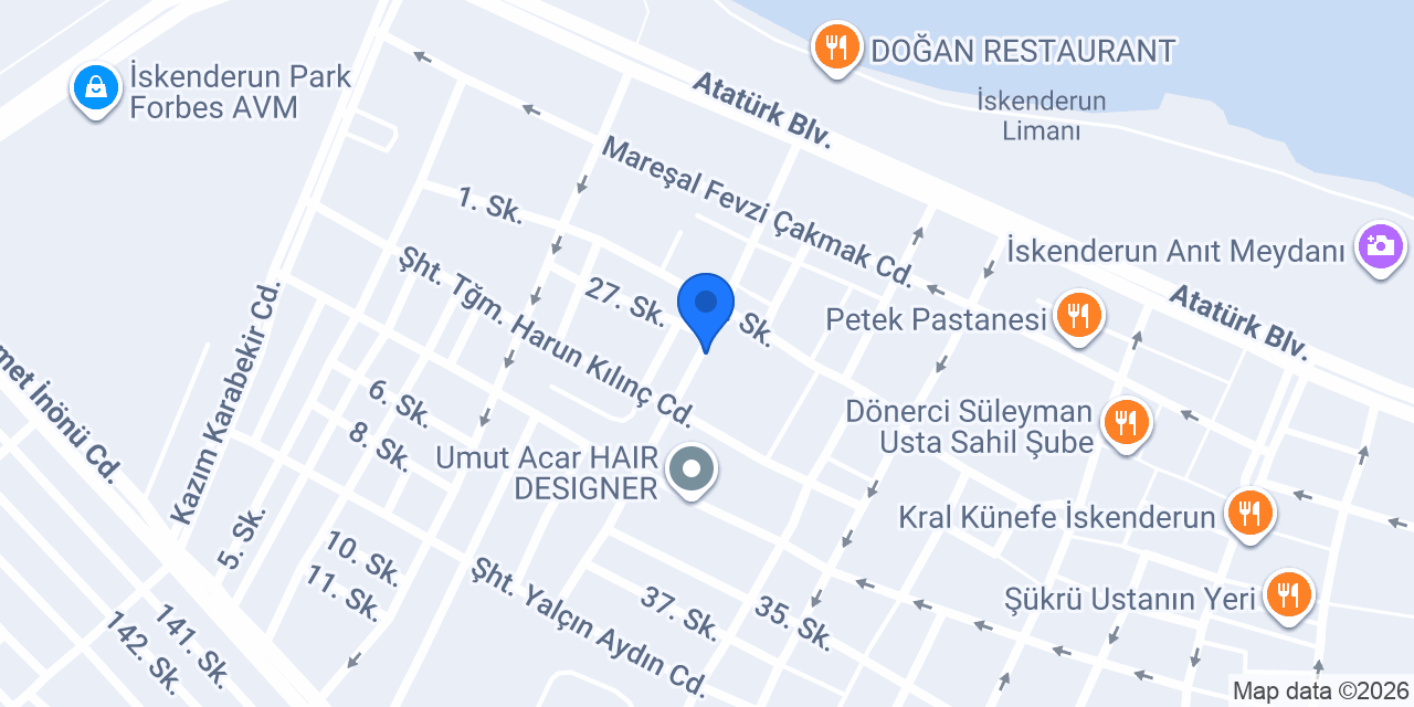 Mali Müşavir Onur TEKTAŞ konumu