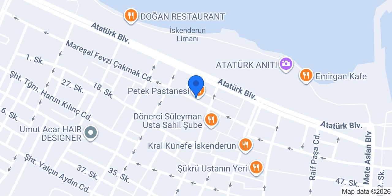 Deniz Kebap Salonu konumu