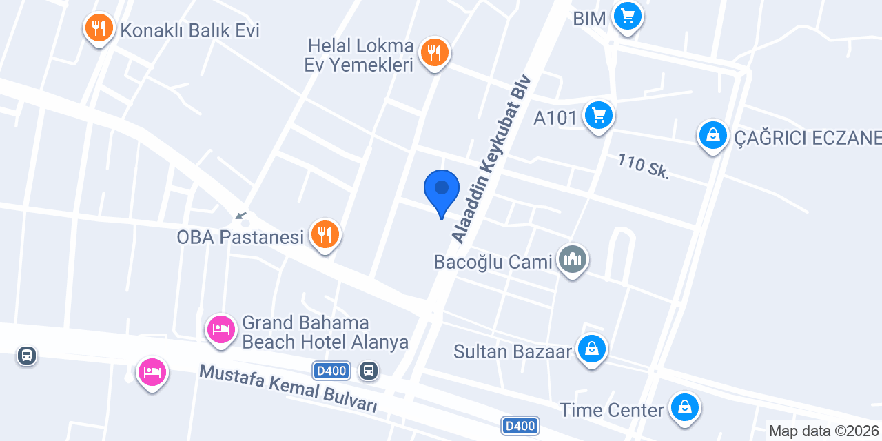 Konaklı Matbaası konumu