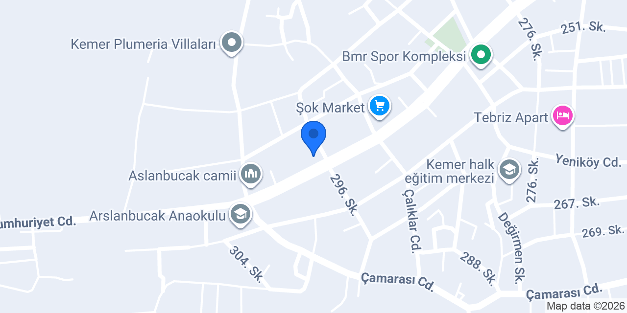 AKTAŞLAR TÜP & SU konumu
