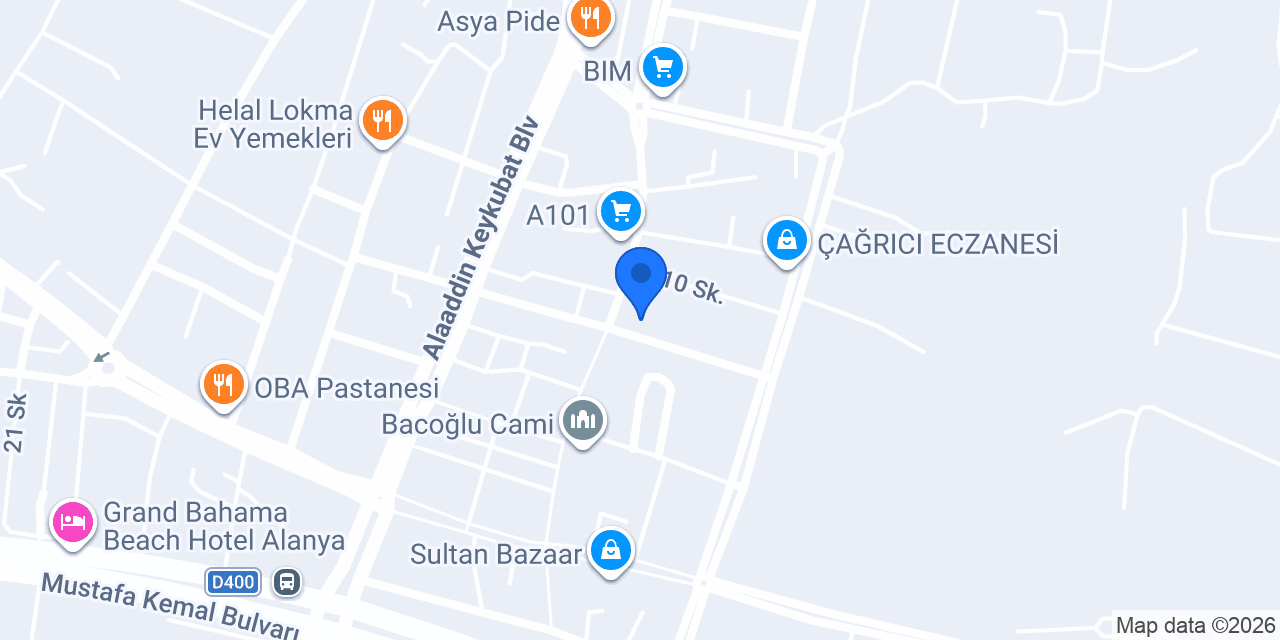 Yıldız Mobilya Konaklı konumu