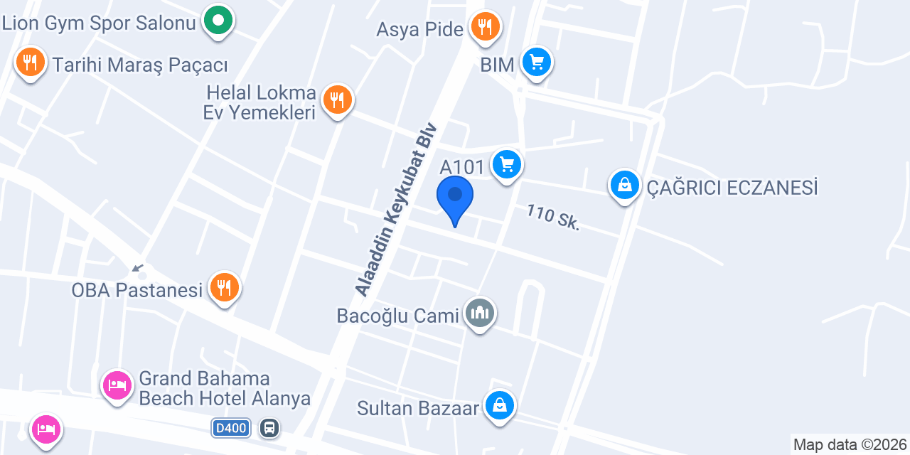 Konaklı Nisa Çiçekçilik konumu