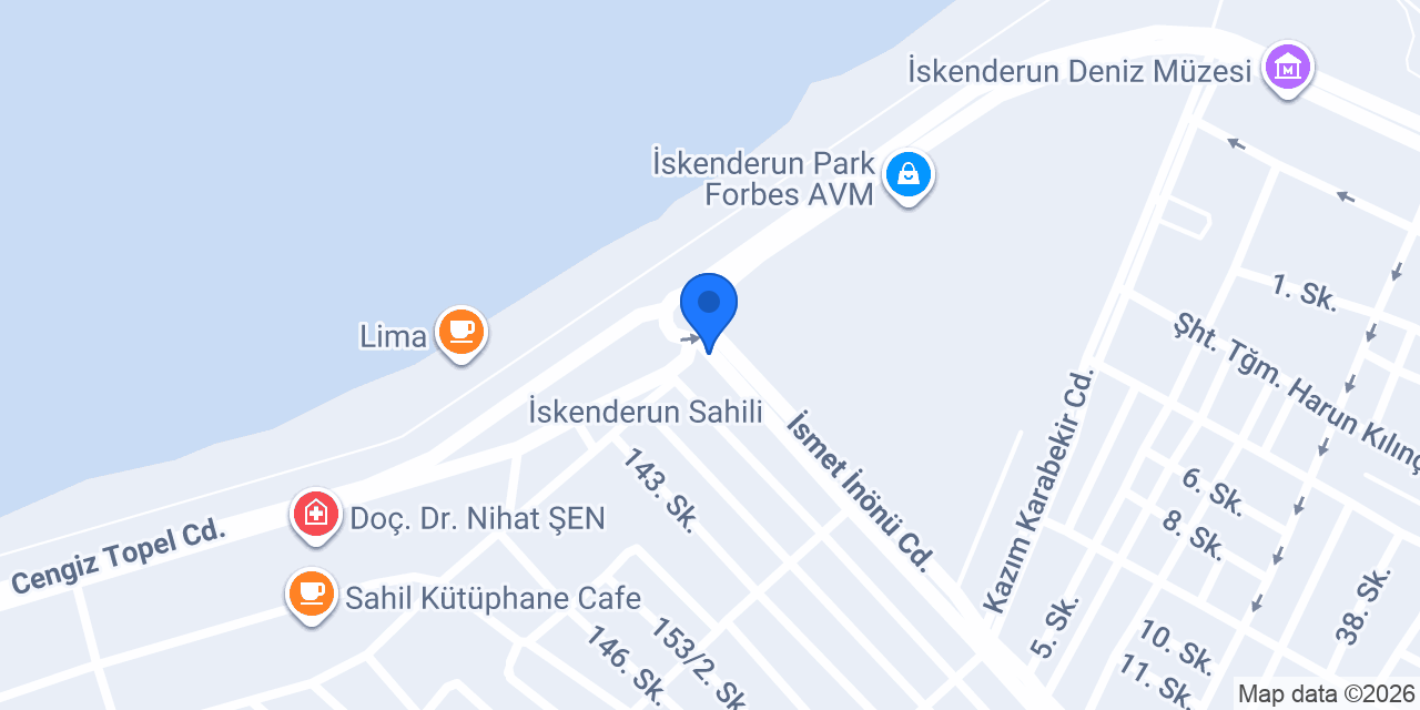 Petek Kuzine Fener Caddesi konumu