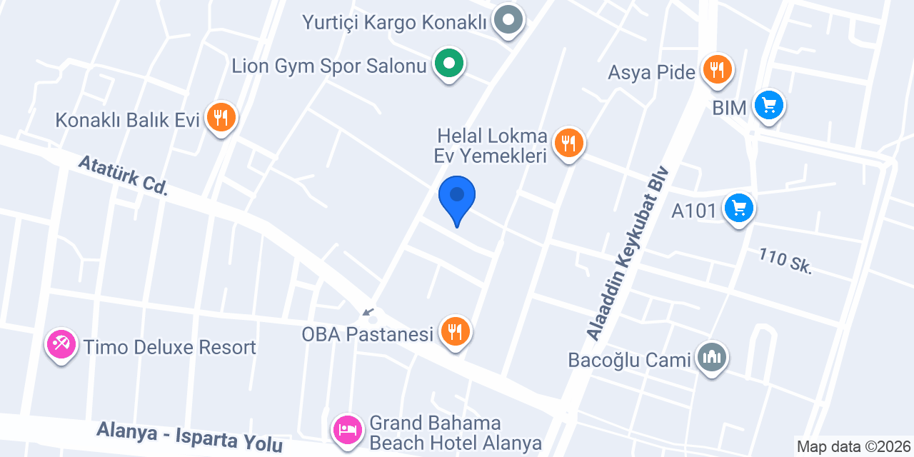 Yıldız Pide Salonu konumu