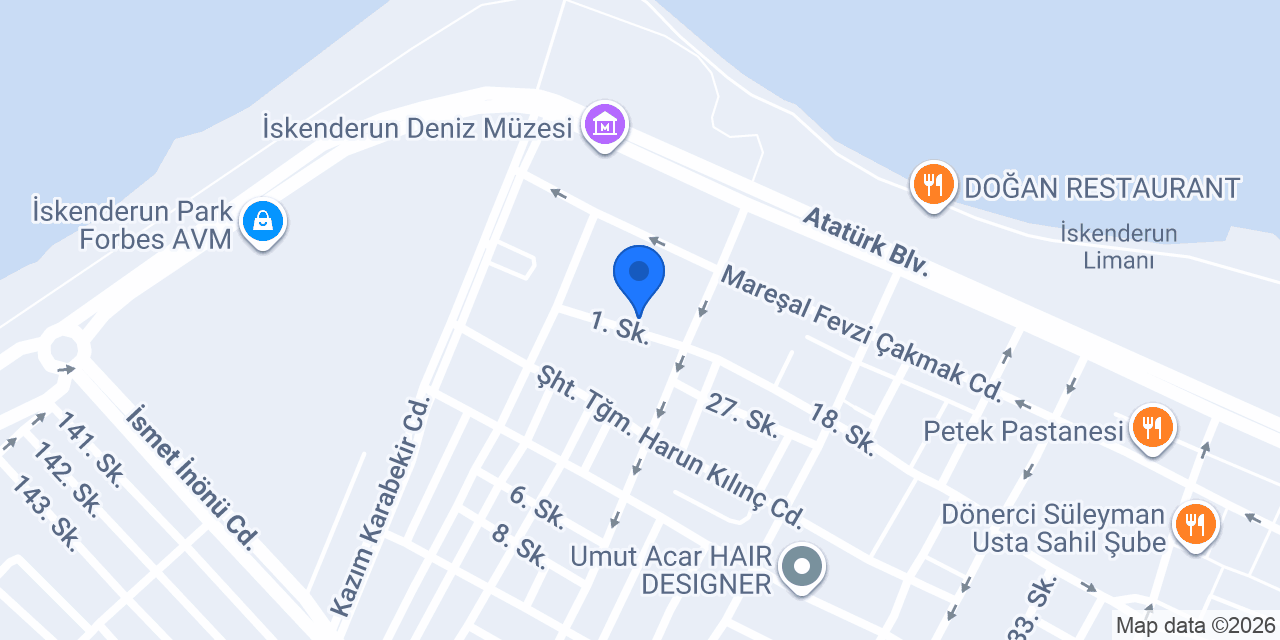 İSKENDERUN LİFE SPA & MASAJ SALONU konumu