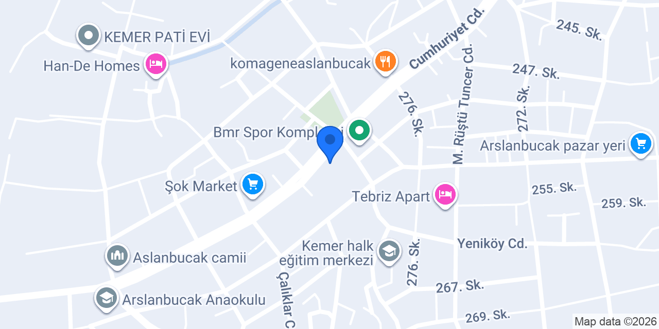 Migros Jet konumu