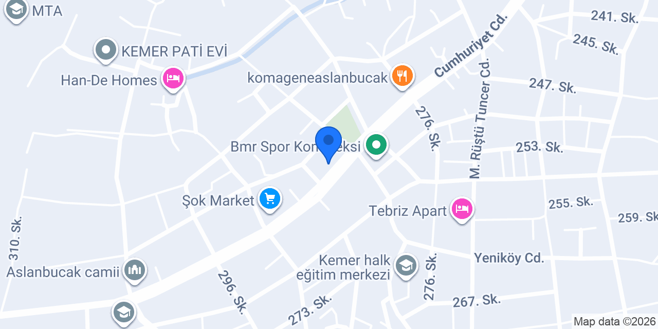 Emrah Erkek Kuaförü Coiffeur konumu