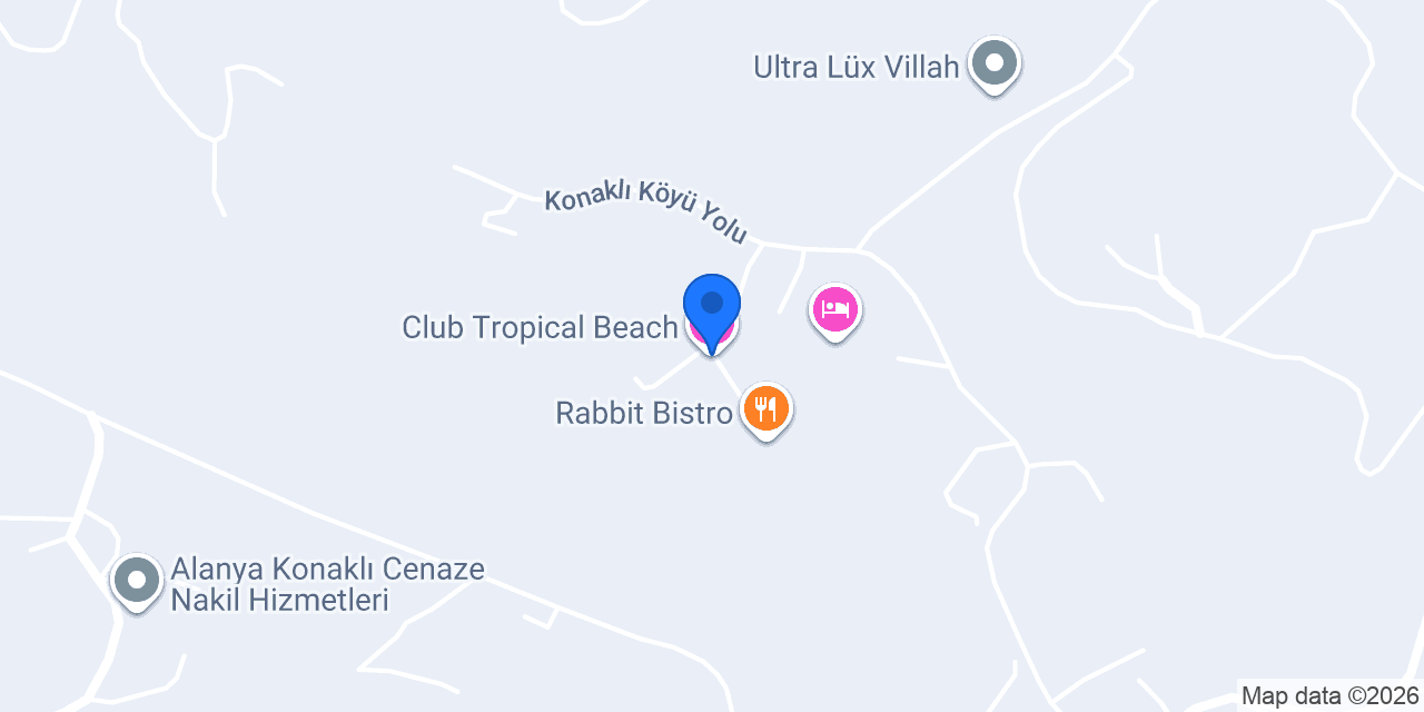 Club Tropical Beach konumu