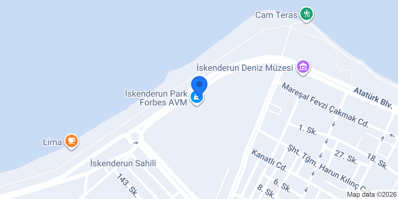Petek Pastane & Cafe Park Forbes konumu