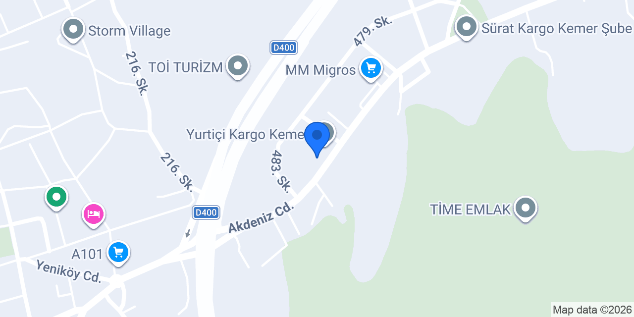 Kemer Özel Ayışığı Anaokulu konumu