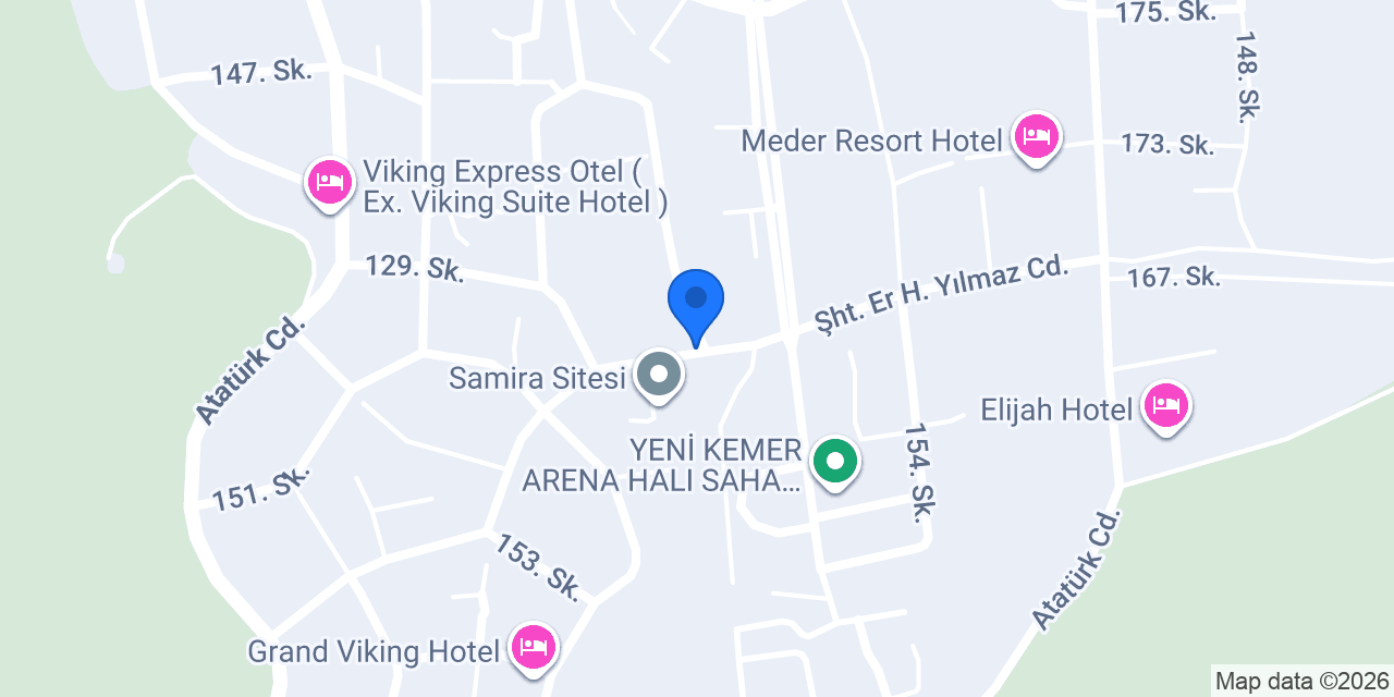 Kemer Taksi konumu