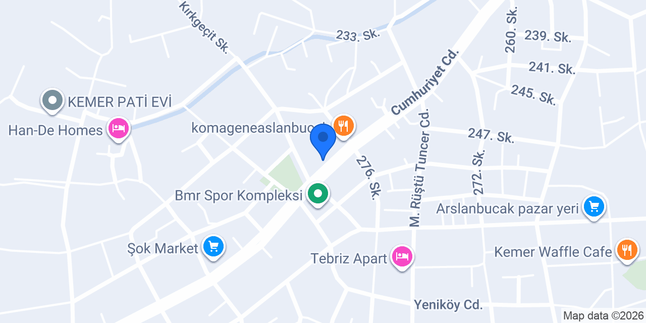 Atölye Sevimli konumu
