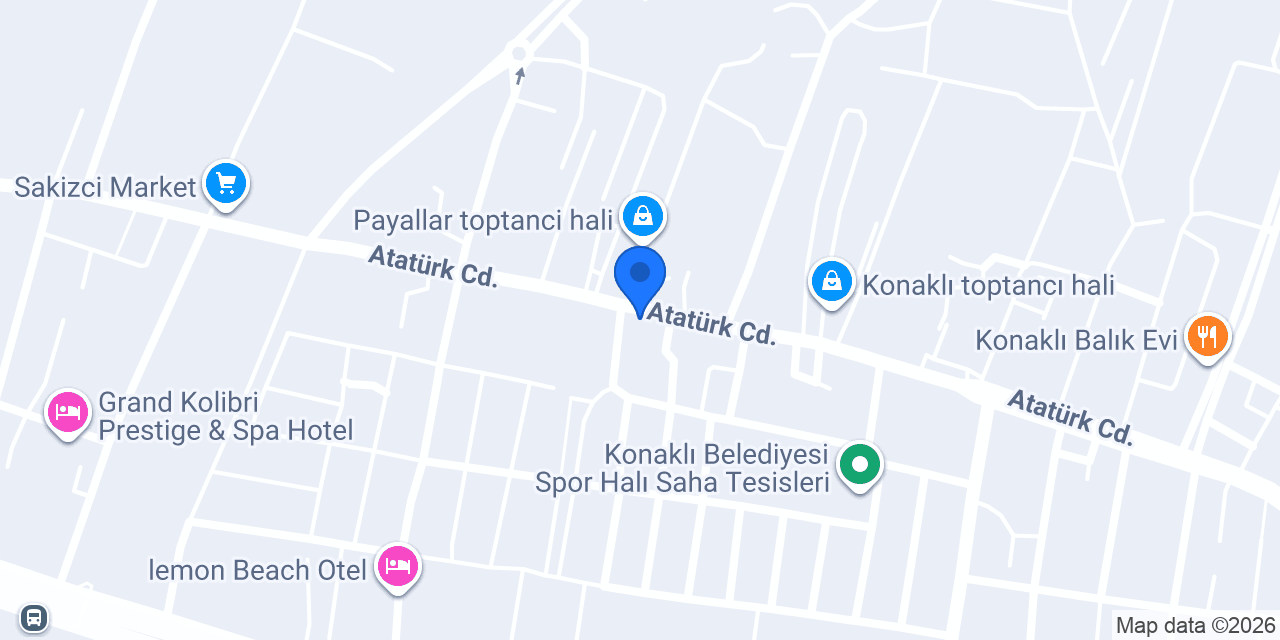 Gül Cafe konumu