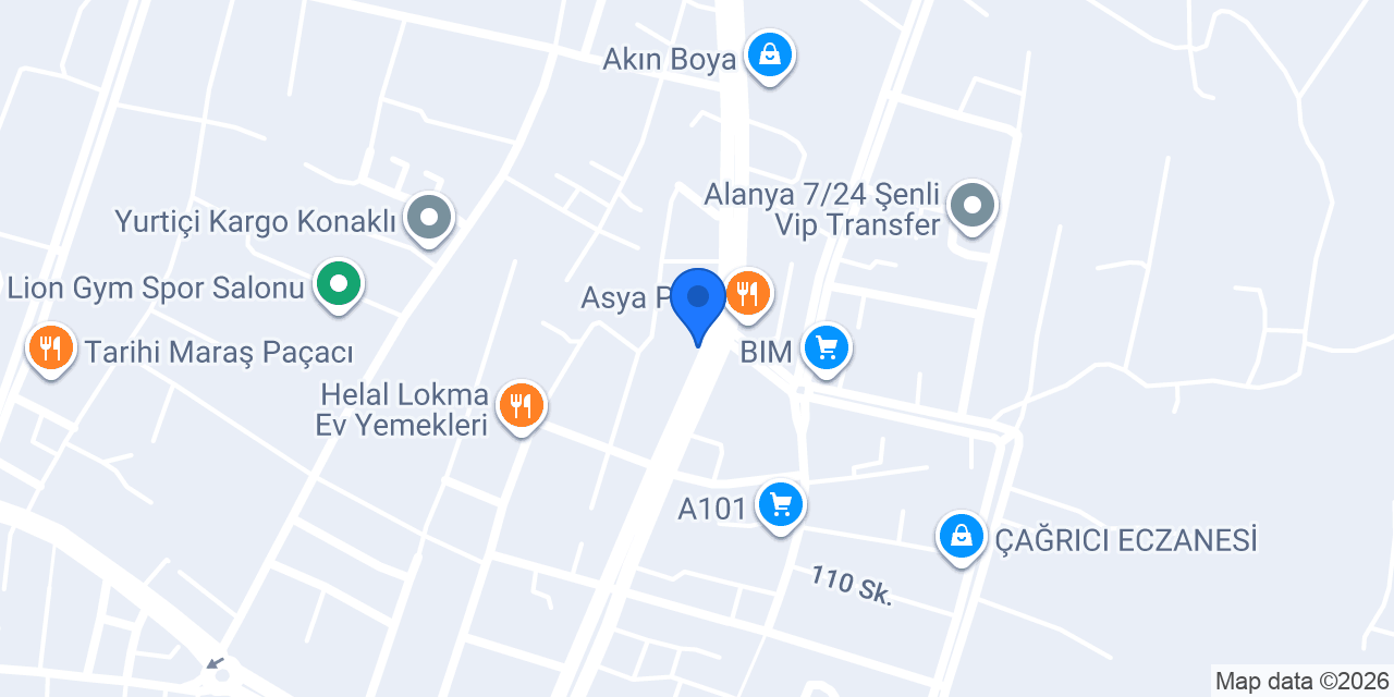 TEVFİK ASANSÖR konumu