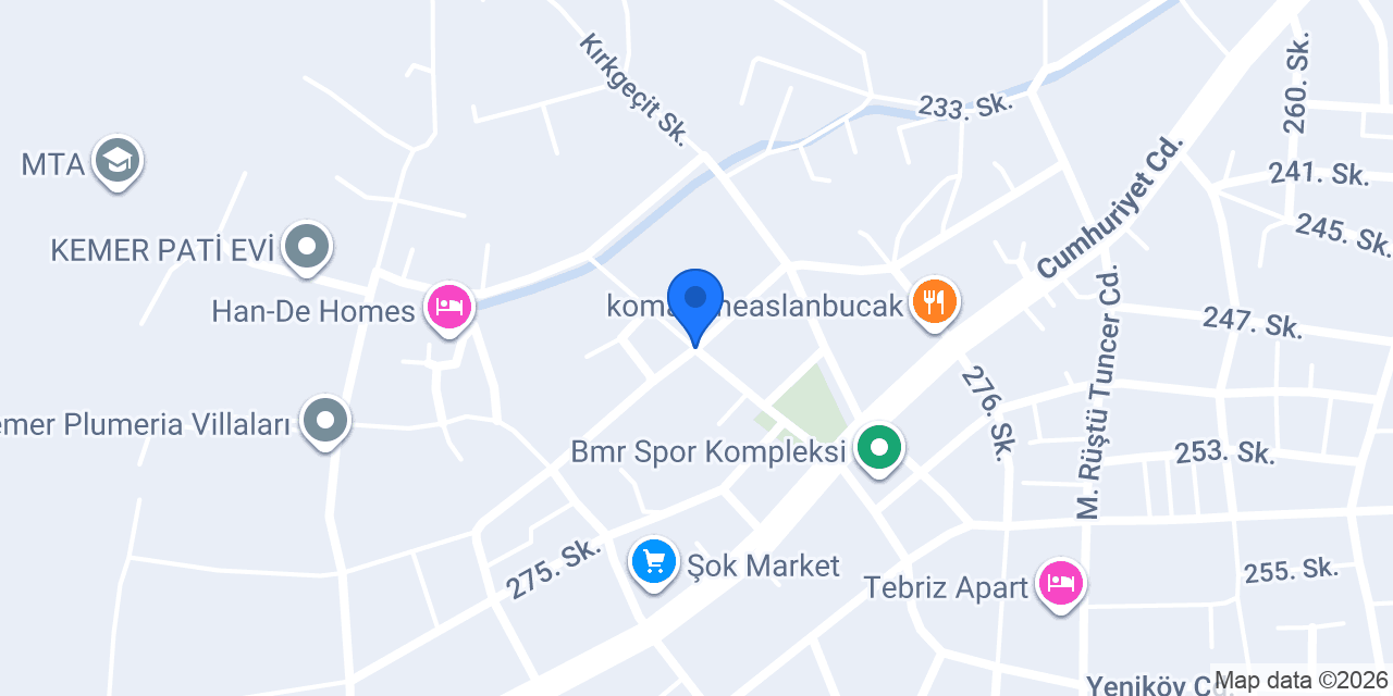 villakemer konumu