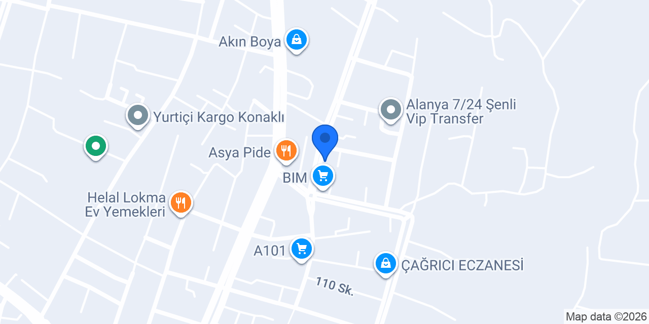 Konaklı Bereket Tarım Ltd.Şti. konumu