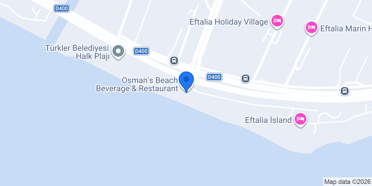 Osman's Beach Beverage & Restaurant konumu