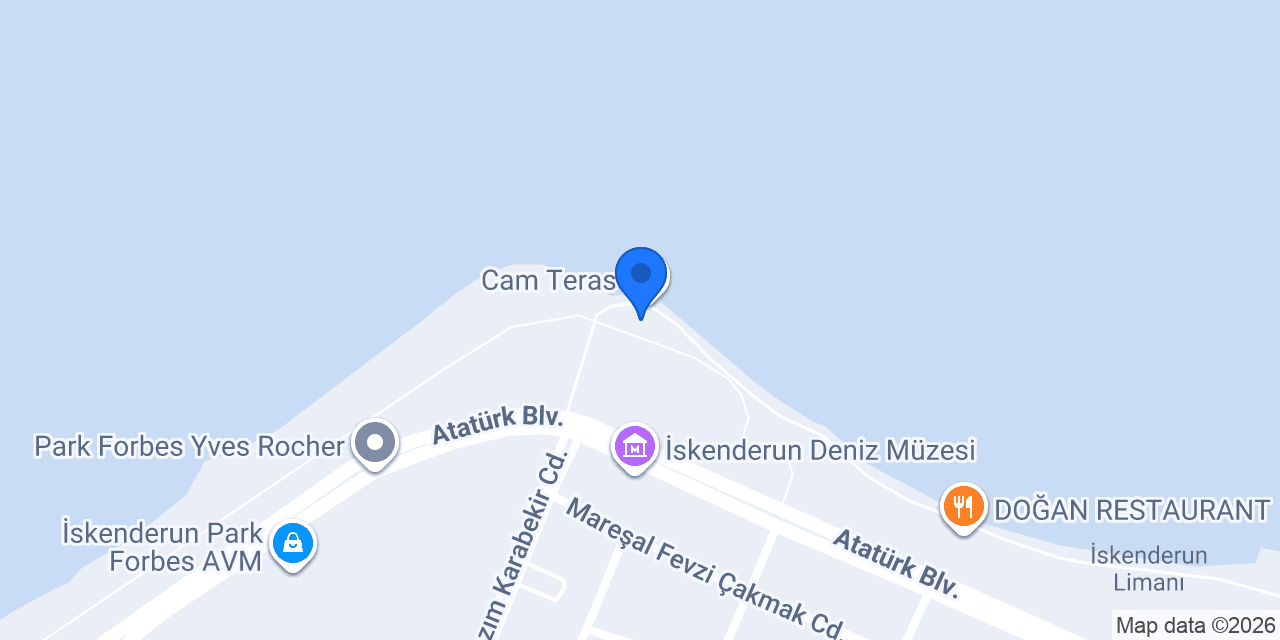 Petek Cafe konumu