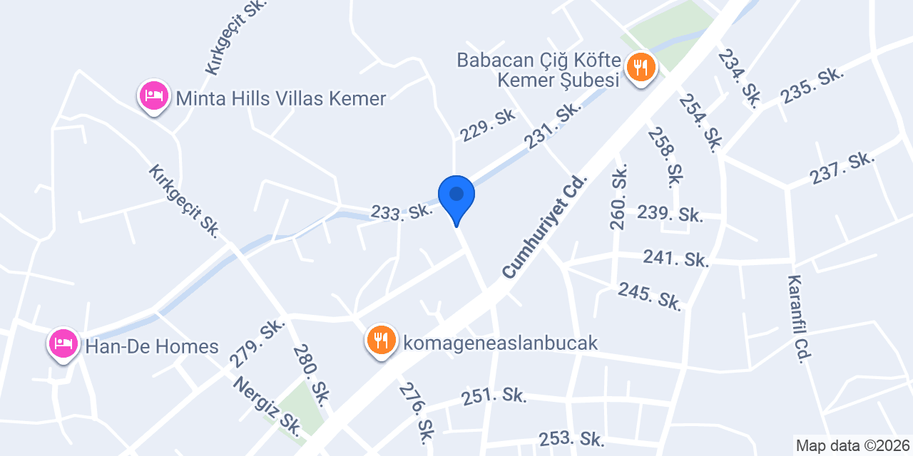 Tıraş elektrik konumu