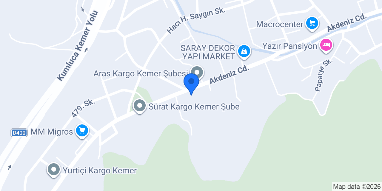 İklimsa Yetkili Satıcı konumu