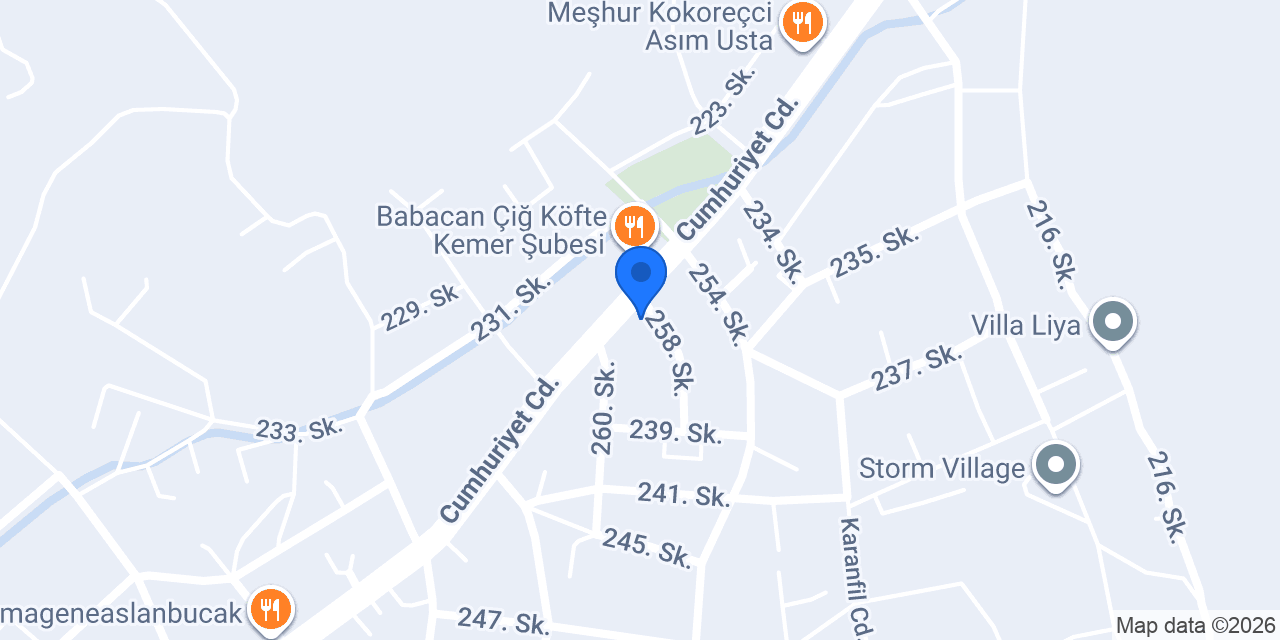 Sergen Tütüncü konumu