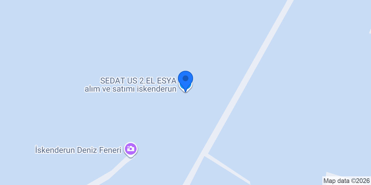 SEDAT US 2.EL ESYA alım ve satımı iskenderun konumu
