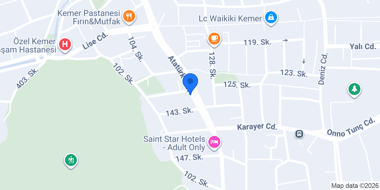 Doğanay Cimşit hair palace konumu