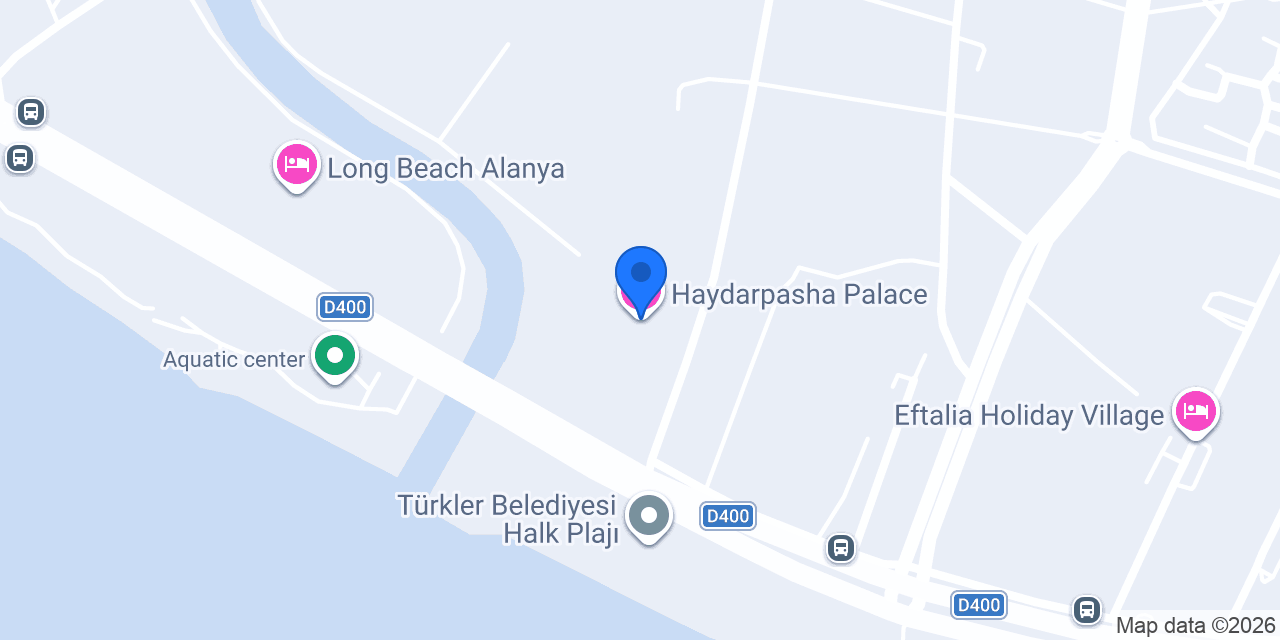 Haydarpasha Palace konumu