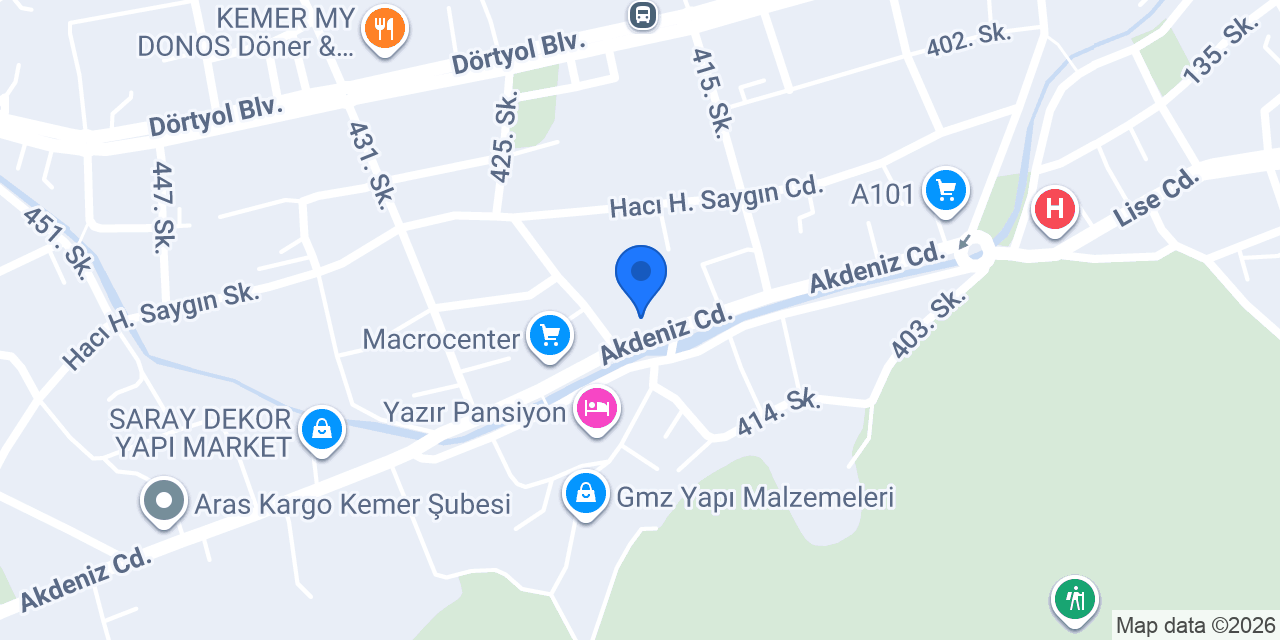 Şeker Sigorta konumu