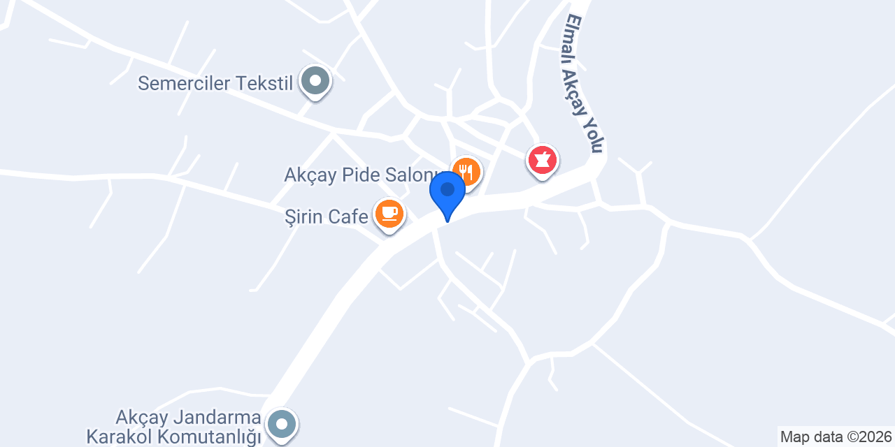 Akgün Cafe-Restaurant konumu