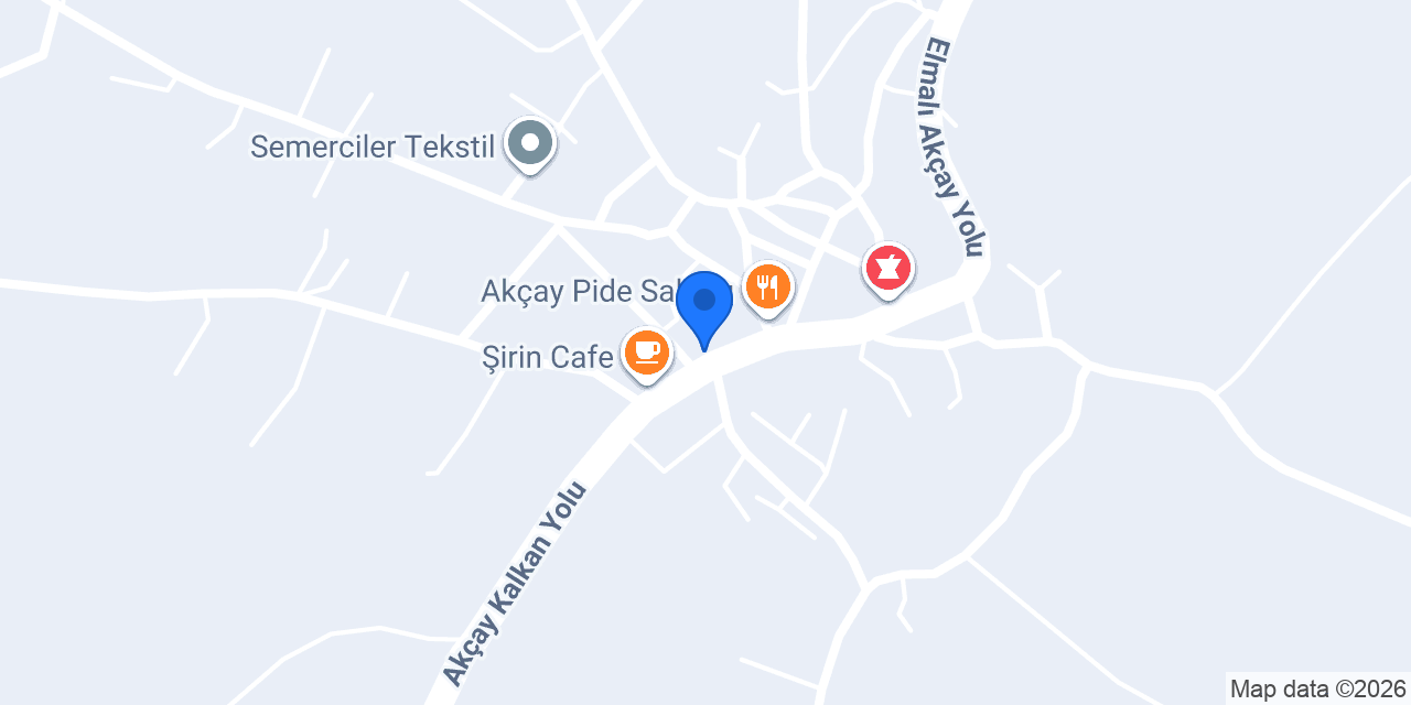 Ptt-akçay Şubesi konumu