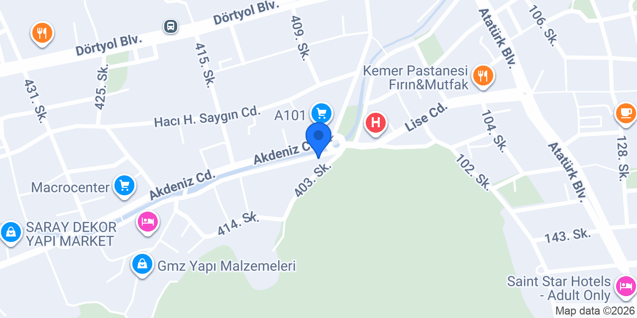 Kemer temizlik konumu