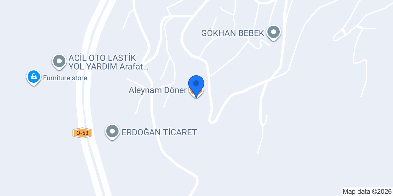 Aleynam Döner konumu