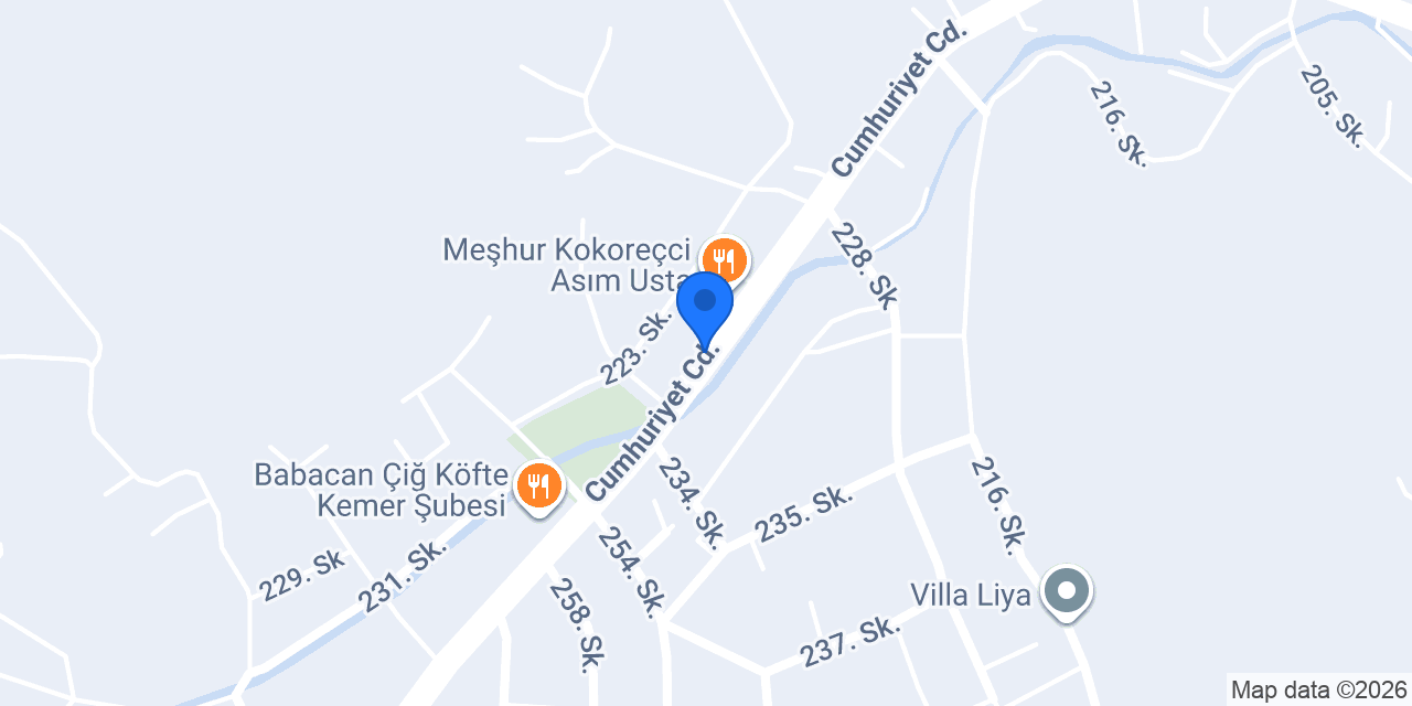 Elysium Tekel Shop konumu