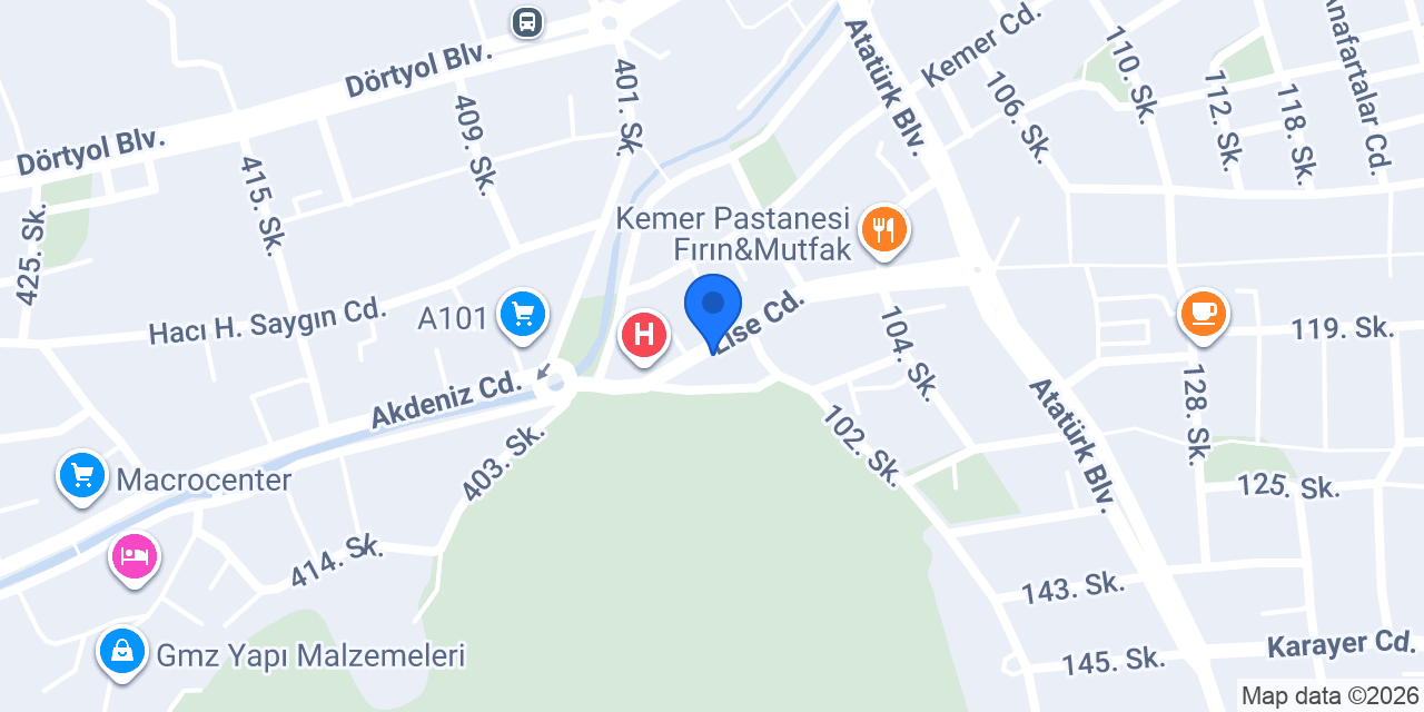 SARAY PASTANESİ konumu