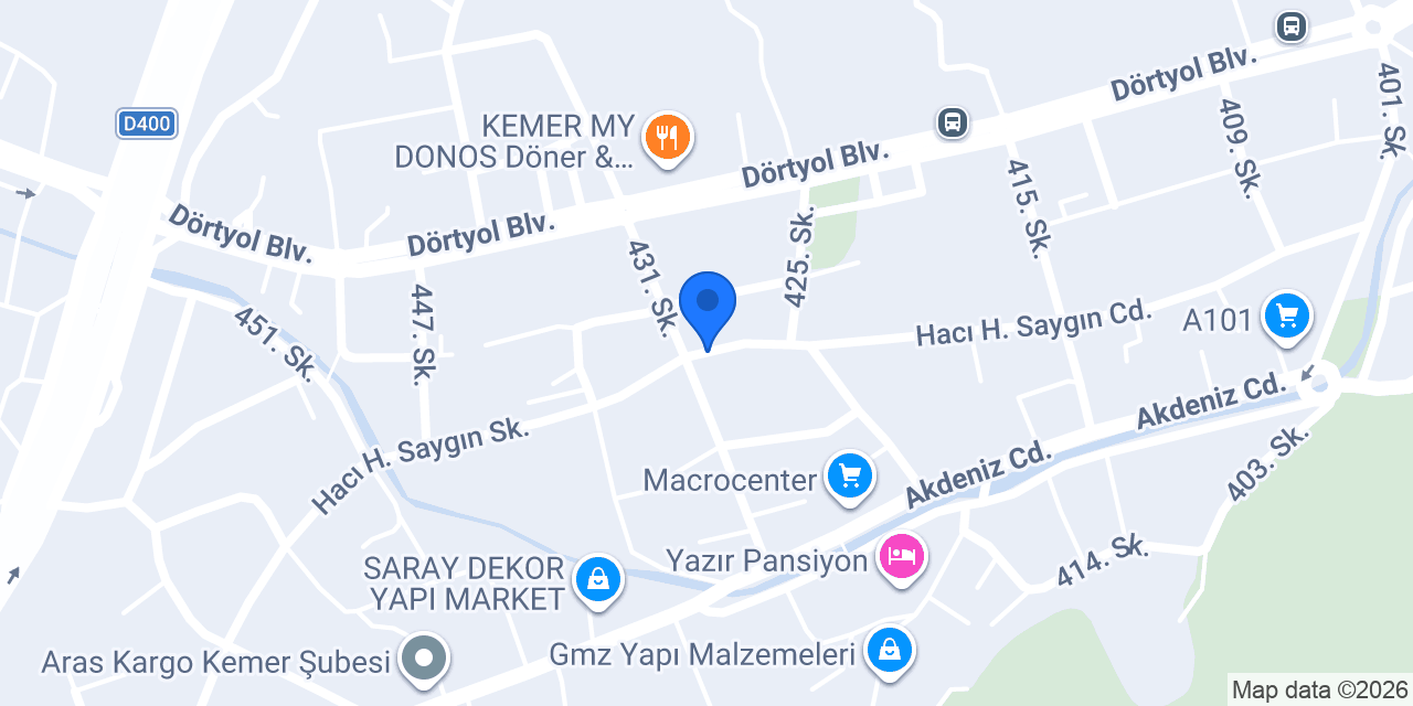Prizma Temizlik konumu