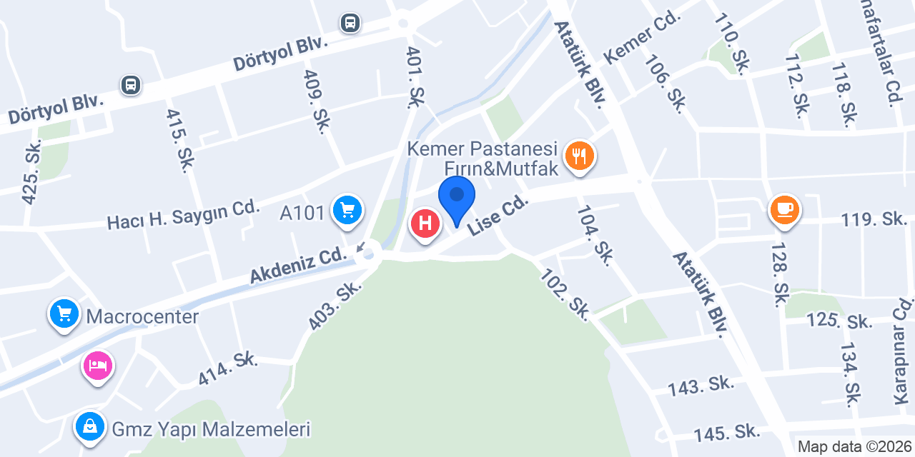 Kayra Eczanesi konumu