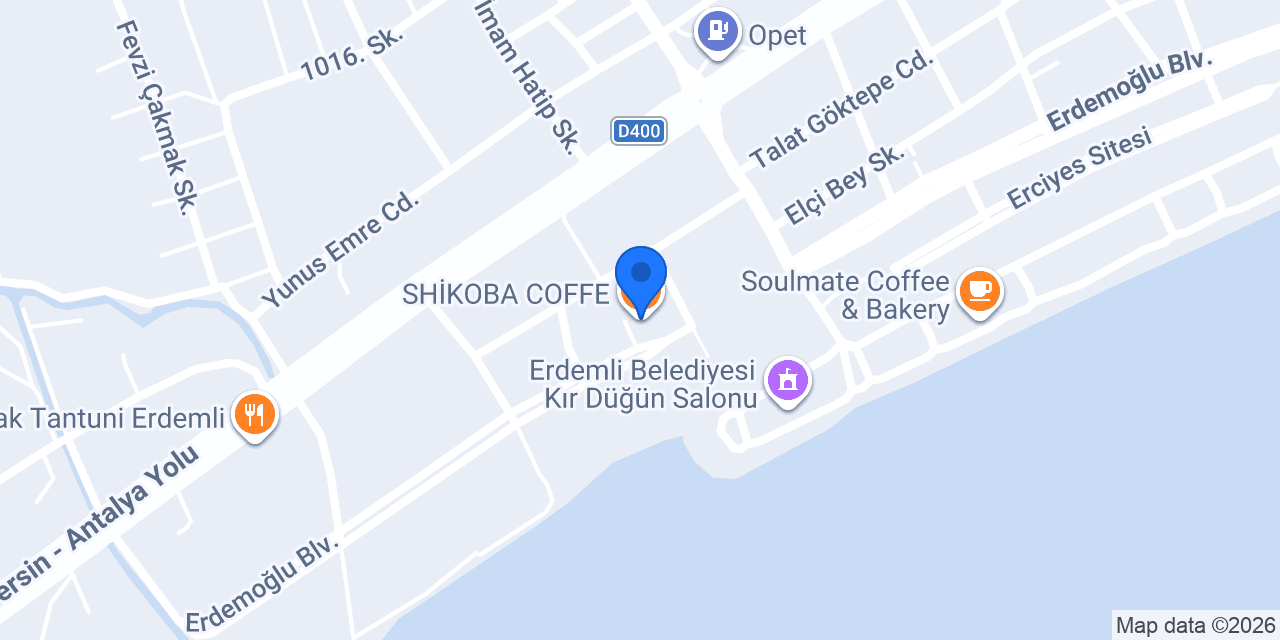 SHİKOBA COFFE konumu