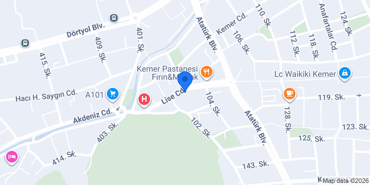 Has Kebap Restaurant konumu
