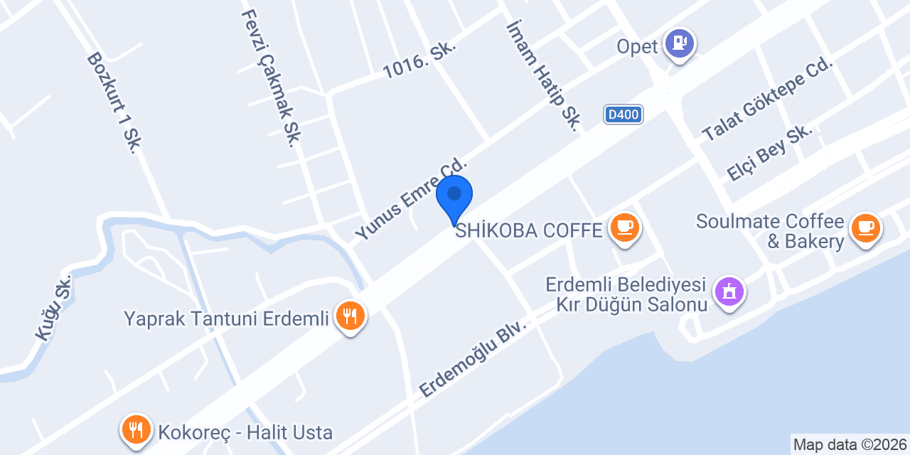 Erdemli Pen konumu